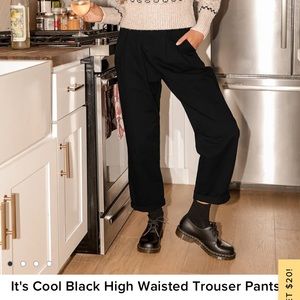 High Waisted Trouser Pants